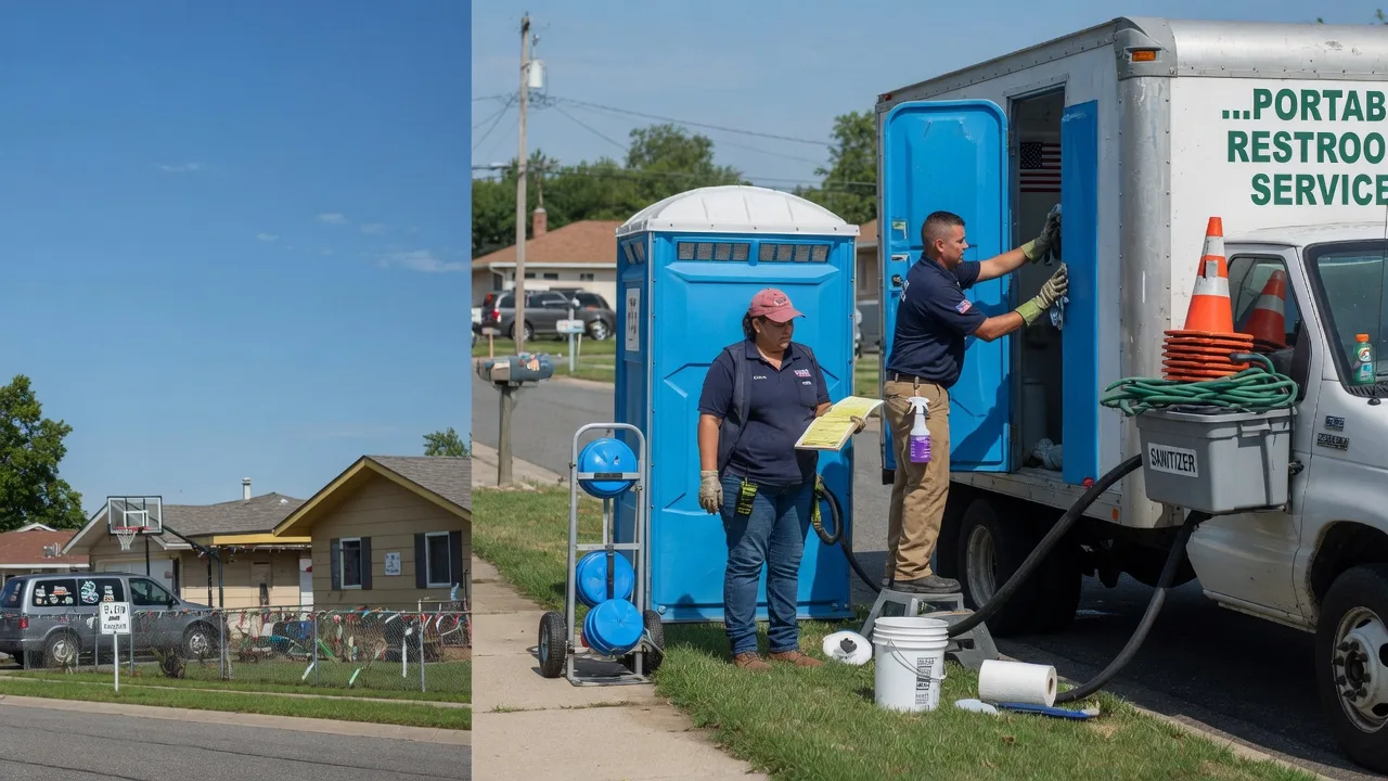 Portable Toilet Rental in Bloomington, WI near me